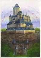 Armel Gaulme - Il &eacute;tait une f&eacute;e, M&eacute;lusine, ch&acirc;teau fort toit