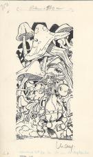 Philippe Luguy - Percevan, ex-libris percevan &agrave; cheval