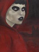 R&eacute;gis Penet - Marie des Loups, marie, portrait rouge
