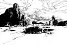 Christophe Bec - Sanctuaire, M&ocirc;th, double page p55-56