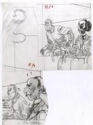 Didier Savard - Dick H&eacute;risson, L'op&eacute;ra maudit, dessin sur ca
