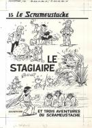 Roland Gos - Le Scrameustache, Le stagiaire, couv
