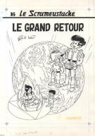 Roland Gos - Le Scrameustache, Le grand retour, couv