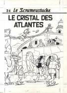 Roland Gos - Le Scrameustache, Le cristal des Atlantes, couv