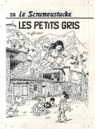 Roland Gos - Le Scrameustache, Les petits gris, couv