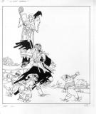 Christian Gine - Neige, La mort-corbeau, couv gl&eacute;nat