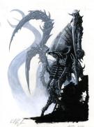 Karl Kopinski - Warhammer 40000, tyranid red terror