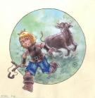 Frank Victoria - Kilt le Picte, La col&egrave;re de Tyrlyr, illustr