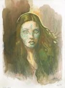 Gwendal Lemercier - Dragons, portrait femme