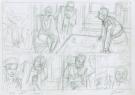 Jean-Pierre Gibrat - Le vol du corbeau, Tome 2, esqu p45 A
