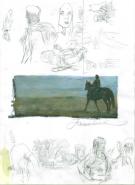 Andr&eacute;&iuml; Arinouchkine - Ewen, Alis, ewen sur cheval 