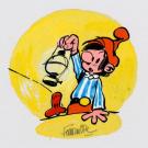 Jean-Claude Fournier - Bizu, sur papier transparent (dessin 