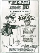 Jean-Claude Fournier - affiche journ&eacute;e bd