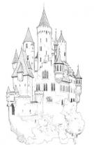 Bruno Brucero - Le livre secret de Merlin, ch&acirc;teau