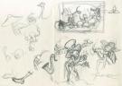 Pascal Mogu&eacute;rou - Croquis de Korrigans, recherhces musiciens