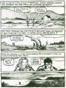 Edmond Baudoin - Le chant des baleines, p18 + planche couleu