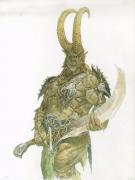 Adrian Smith - Livre f&eacute;erie, Dark fantasy, orc cornu au cime