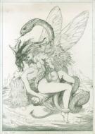 Esteban Maroto - diable aux serpent+fem