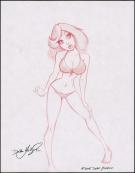 Dean Yeagle - Mandy en maillot de bain en pied