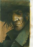 Guy Michel - Le sang du dragon, gros plan borgne
