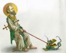 Philippe Henri Turin - Tendre dragon, Dragon et son saint !