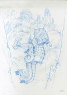 Vincent Dutrait - L'univers des dragons, hippocampe