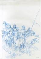 Vincent Dutrait - RPG l'Oeil noir, troupe chevaliers