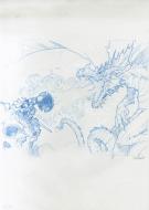 Vincent Dutrait - dragon couverture magazine Chaudron Magiqu