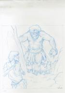 Vincent Dutrait - Le Grimoire de Merlin, Ulysse et cyclope P