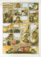Fr&eacute;d&eacute;ric Pontarolo - James Dieu, Tome 03, p09 + crayonn&eacute; sur