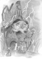 Paul Kidby - Le royaume enchant&eacute;, Thunderstone Seller