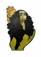 Lorenzo Mattotti - Silhouette de femme d&eacute;coup&eacute;e 