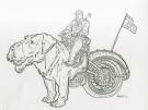 Geof Darrow - Shaolin Cowboy, Moto chien
