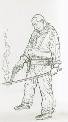 Geof Darrow - Shaolin Cowboy, Sabre et pistolet