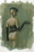 David Palumbo - Nue en corset