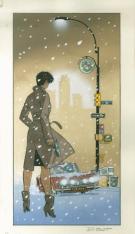 Philippe Berthet - XIII Mystery, Irina, Dessin de dos de cou