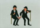 Herg&eacute; - Tintin, Dessin anim&eacute; Belvision, Cellulo des Dupont f