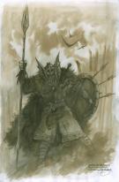 Gwendal Lemercier - Recherche Viking pour cahier d'esquisse