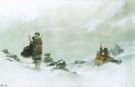 Vincent Dutrait - Le courage de Sacajawea, Dans la neige