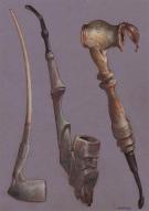 Guillermo Gonzalez - L'Univers des Nains, Pipes, sur papier 