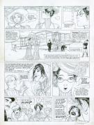 Laurent Vicomte - Sasmira, La fausse note, planche originale