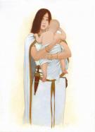 Ferronni&egrave;re - F&eacute;es et D&eacute;esses, Femme et enfant
