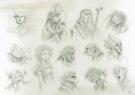 Florence Magnin - Contes aux quatre vents, Personnages