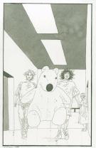 Michel Crespin - 2 gar&ccedil;ons avec un nounours