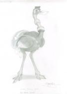 Paul Kidby - Disque Monde: Quirm Postal Bird: Post office Di