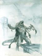 Karl Kopinski - Warhammer, Shaman homme-l&eacute;zard