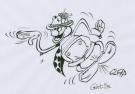 Marcel Gotlib - Coccinelle danse sur calque
