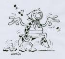Marcel Gotlib - Mme Coccinelle danse sur calque