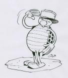 Marcel Gotlib - Coccinelle gendarme sur calque
