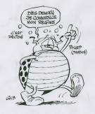 Marcel Gotlib - Coccinelle &eacute;norme sur calque